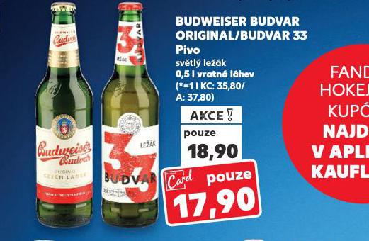 PIVO BUDVAR 33