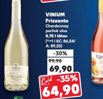 VINIUM FRIZZANTE
