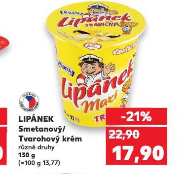 MADETA LIPNEK SMETANOV / TVAROHOV KRM