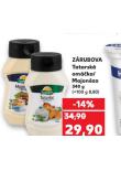 ZÁRUBOVA TATARSKÁ OMÁČKA / MAJONÉZA