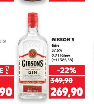 GIBSONS GIN