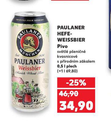 PAULANER HEFE-WEISSBIER PIVO