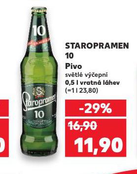 PIVO STAROPRAMEN 10
