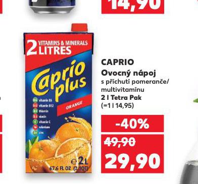CAPRIO OVOCN NPOJ