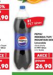 PEPSI, MIRINDA, 7UP, MOUNTAIN DEW