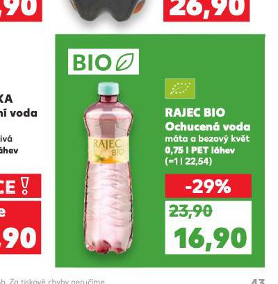 RAJEC BIO OCHUCEN VODA