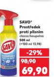 SAVO PROSTŘEDEK PROTI PLÍSNÍM