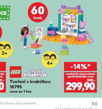 LEGO TVOEN S KRABIKOU