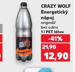 CRAZY WOLF ENERGETICK NPOJ