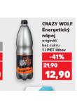 CRAZY WOLF ENERGETICKÝ NÁPOJ