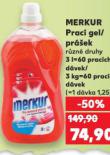 MERKUR PRÁŠEK, GEL
