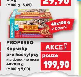 PROPESKO KAPSIKY PRO KOKY