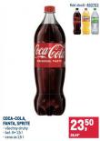 COCA COLA, FANTA, SPRITE