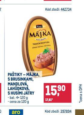 PATIKY - MJKA S BRUSINKAMI, MANDLOV, LAHDKOV, S HUSMI JTRY