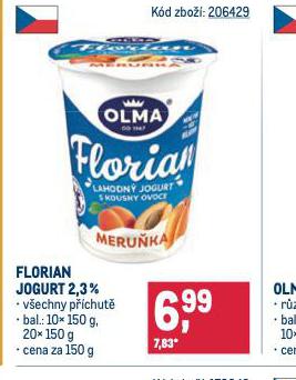 FLORIANNJOGURT 2,3%