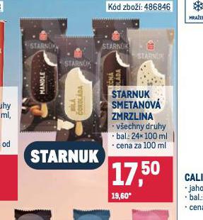 STARNUK SMETANOV ZMRZLINA