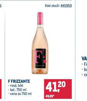 F FRIZZANTE