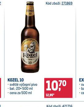 PIVO VELKOPOPOVICK KOZEL 10