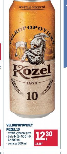 PIVO VELKOPOPOVICK KOZEL 10