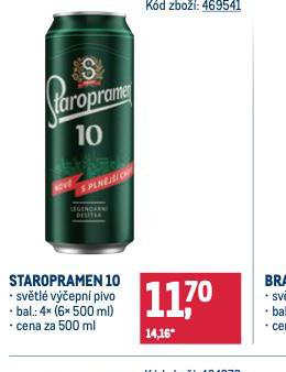 PIVO STAROPRAMEN 10