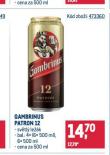 PIVO GAMBRINUS PATRON 12
