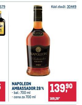 NAPOLEON AMBASSADOR 28%