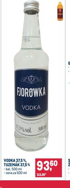 VODKA 37,5%
