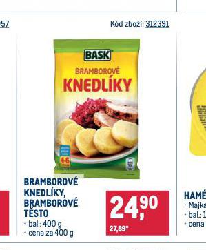 BRAMBROV KNEDLKY, BRAMBOROV TSTO