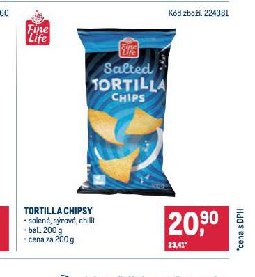 TORTILLA CHIPSY