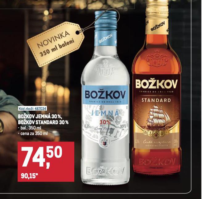 BOKOV JEMN 30%, BOKOV STANDARD 30%