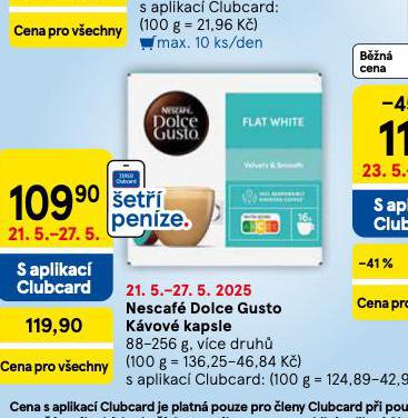 NESCAF DOLCE GUSTO KVOV KAPSLE