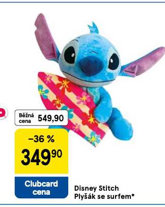 DISNEY STITCH PLYK SE SURFEM