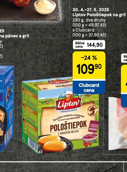 LIPTOV POLOTIEPOK NA GRIL