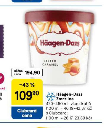 HAGEN DAZS ZMRZLINA