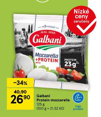 GALBANI MOZZARELLA PROTEIN