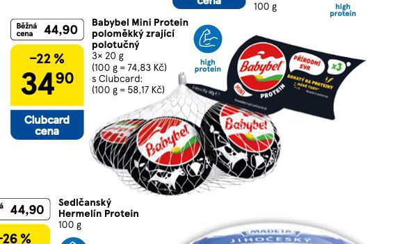BABYBEL MINI PROTEIN PLOMKK ZRAJC POLOTUN