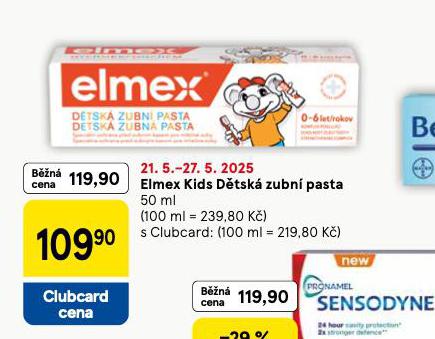 ELMEX KIDS DTSK ZUBN PASTA
