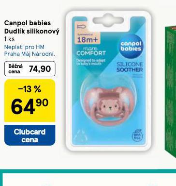 CANPOL BABIES DUDLK SILIKONOV