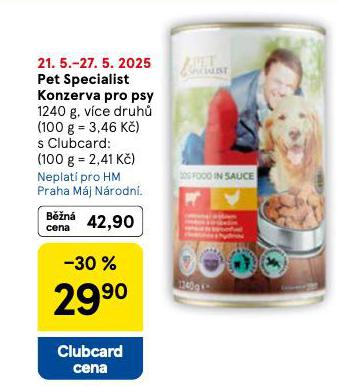 PET SPECIALIST KONZERVA PRO PSY