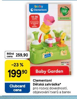 CLEMENTONI DTSK ZAHRDKA