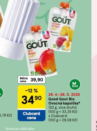 GOOD GOUT BIO OVOCN KAPSIKA