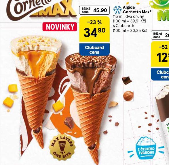 ALGIDA CORNETTO MAX