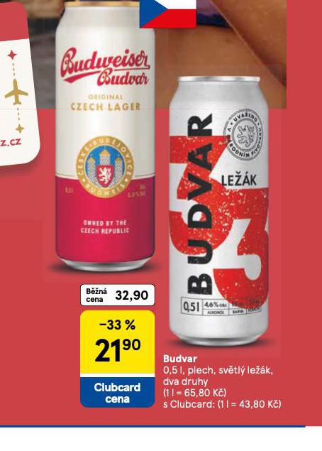 PIVO BUDWEISER BUDVAR ORIGINAL