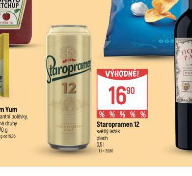 PIVO STAROPRAMEN 12