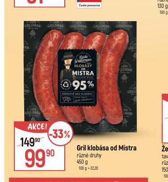 GRIL KLOBSA OD MISTRA