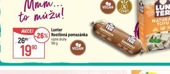 LUNTER ROSTLINN POMAZNKA