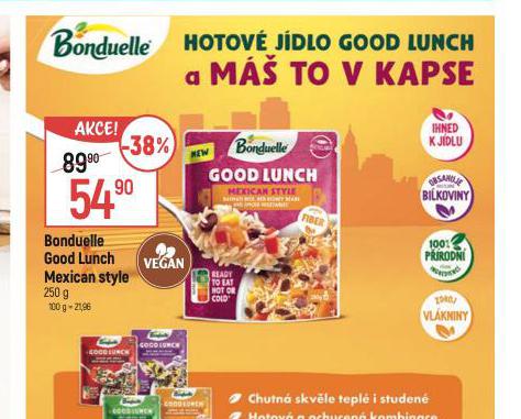 BONDUELLE GOOD LUNCH MEXICAN STYLE