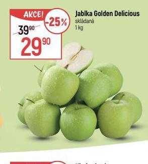 JABLKA GOLDEN DELICIOUS