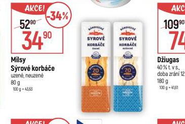 MILSY SROV KORBE