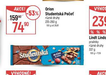 ORION STUDENTSK PEE